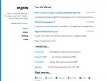 Tablet Screenshot of mgdm.net
